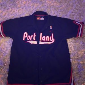 Blazers shooting shirt